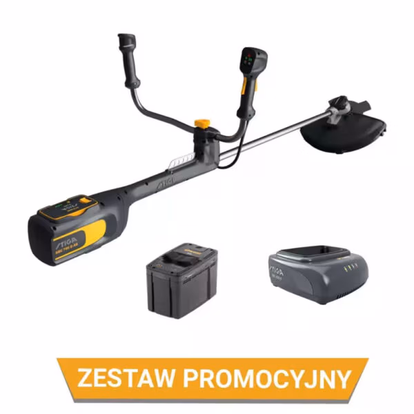 Zestaw promocyjny Kosa akumulatorowa STIGA BC 700e B + E 440 + EC 430 F
