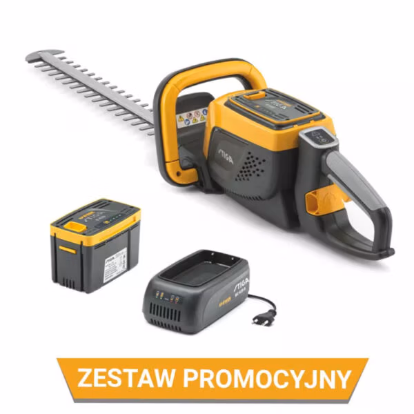 Sekator akumulatorowy STIGA HT 500e 2.0 Ah zestaw