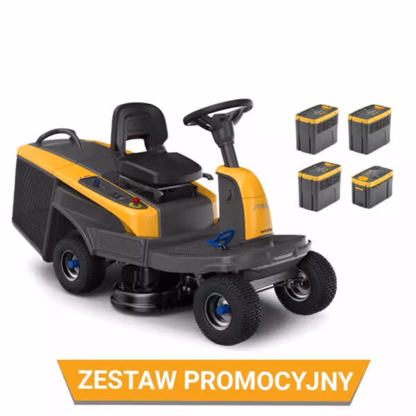 Zestaw promocyjny Traktor akumulatorowy STIGA Swift 372e 4x7,5 Ah