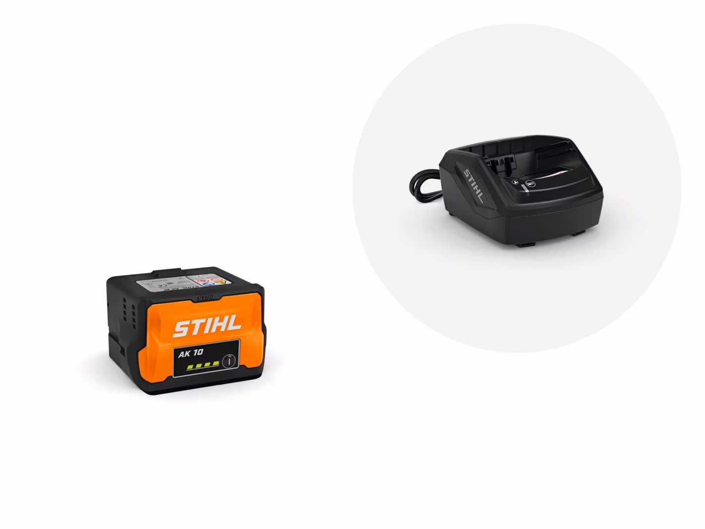 Zestaw startowy z akumulatorem AK 10 i ładowarką AL 101 STIHL